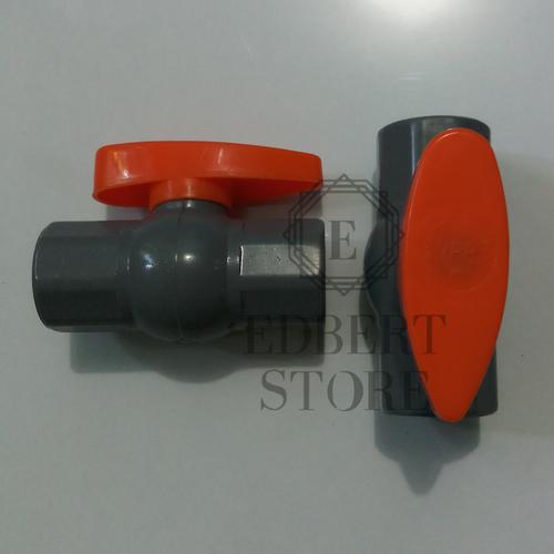Foto Produk Ball valve pvc / Stop kran 1/2" VPR dari edbertanverson