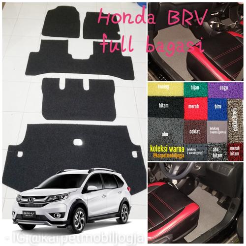 Foto Produk Karpet Mie Bihun Mobil Honda BRV BR-V full bagasi dari SMR Karpet Mobil Jogja