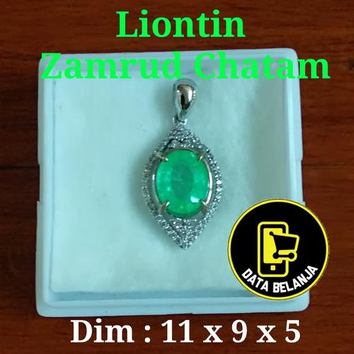 Foto Produk Liontin Batu Zamrud Chatam dari Data Belanja