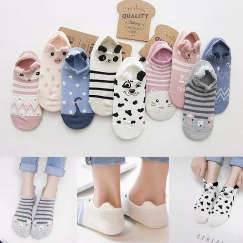 Gambar Kaos kaki wanita lucu Kaos kaki karakter hidden sock kaos kaki pendek dari WIZKA undefined Tokopedia