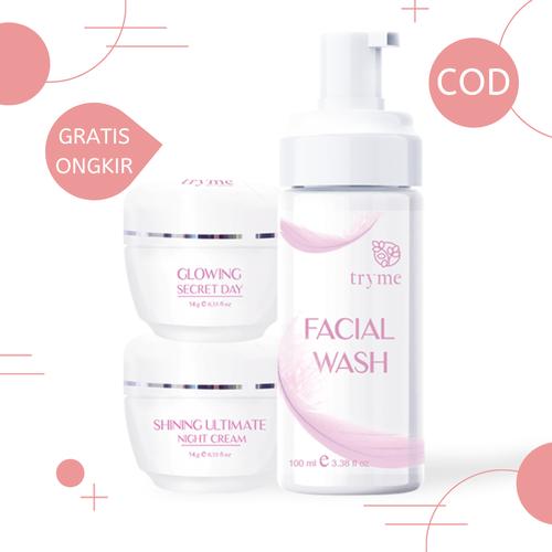 Foto Produk Tryme Daily Care Memutihkan Kulit Wajah Dengan Cepat dari DELASHA STORE