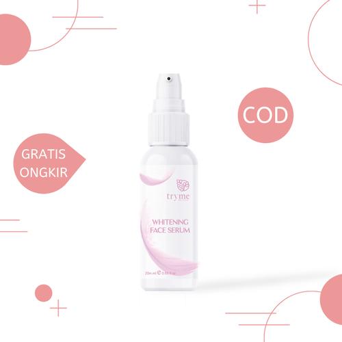 Foto Produk Tryme Whitening Serum Cara Memutihkan Kulit Wajah Instan dari DELASHA STORE