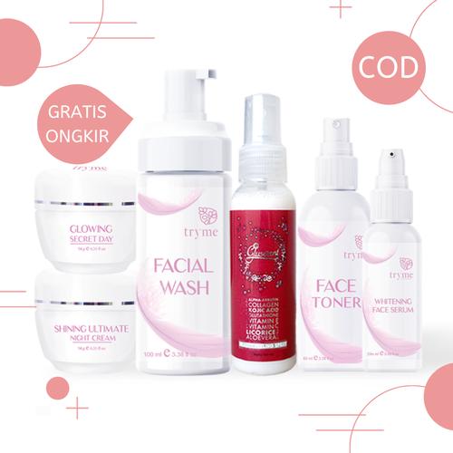 Foto Produk Trymexgluserent Blackhead Cleanse & Glow Memutihkan Kulit Permanen dari DELASHA STORE