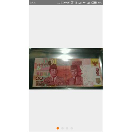Jual Uang Kertas 100ribu Miszprint Limited Stok Kab Toba Samosir Zaki Shope Tokopedia