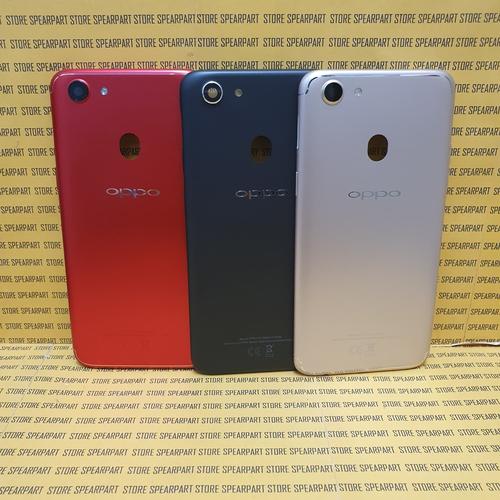 Foto Produk Tutup Belakang Battery Backdoor Back Cover Casing OPPO F5 Original - Merah dari Store Sperpart