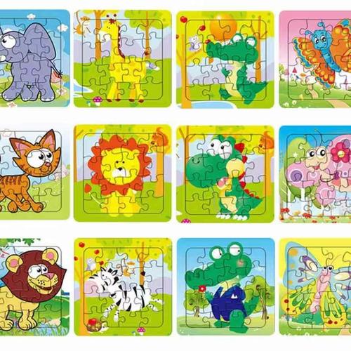 Foto Produk Mainan Edukasi Jigsaw Puzzle 16 Keping dari nicky888