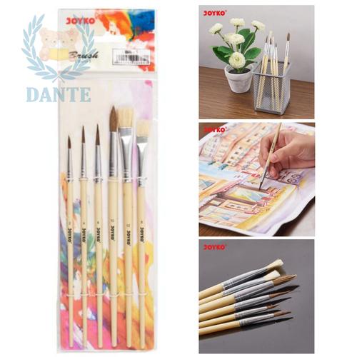 Foto Produk Kuas Lukis / Kuas cat air / kuas set dari Dante