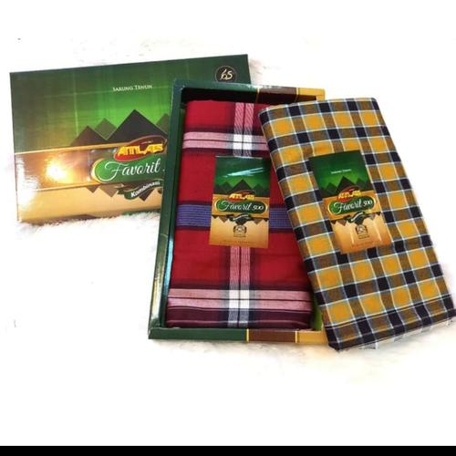 Foto Produk Sarung Atlas Favorit 500 Kombinasi Original Grosir /Grosir Atlas murah - Mix Warna dari pusat grosir celana pria