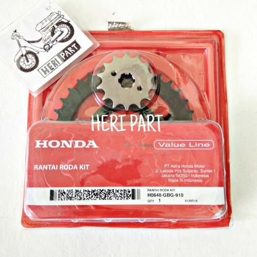 Jual gear set honda astrea grand legenda prima star original AHM Kab