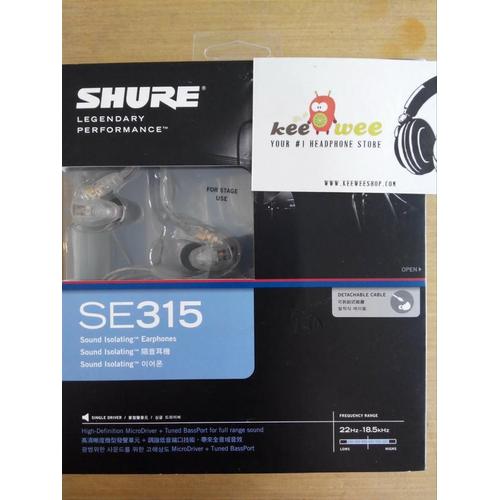 Jual Earphone Shure SE315 CL - Kota 