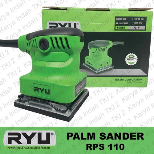 Jual Mesin Amplas Listrik Kotak RYU RPS110 Palm Sander 110x100 mm 170 ...