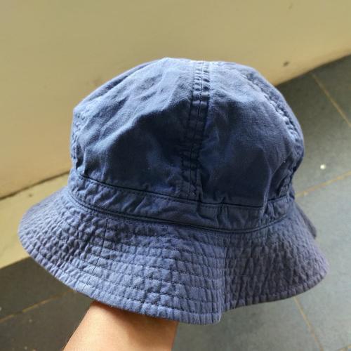 Jual Bucket Hat Navy Blue Made in Korea 