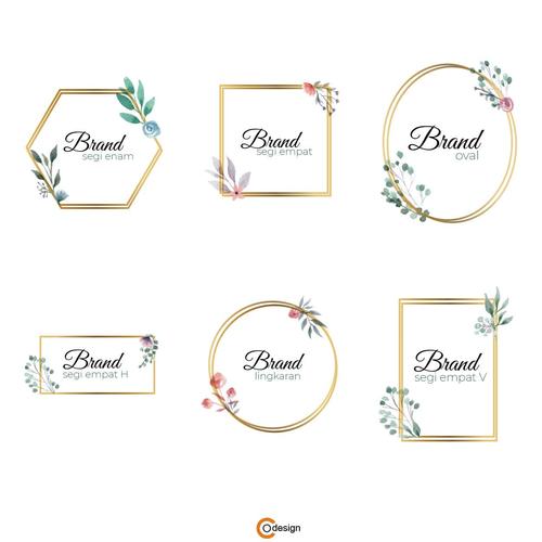 Jual Desain Logo Murah Desain Logo Olshop Golden Logo Kota Pekalongan Brandcozy Tokopedia