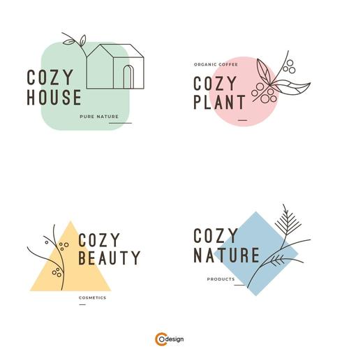 Jual Desain Logo Murah Desain Logo Olshop Natural Logo 2 Kota Pekalongan Brandcozy Tokopedia