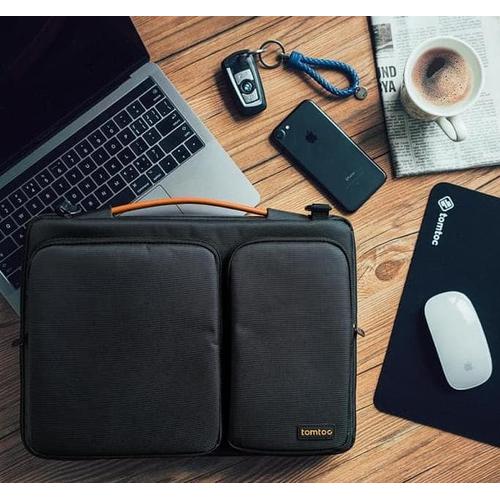 tomtoc laptop shoulder bag