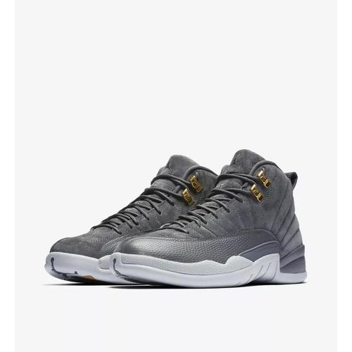 grey suede 12 jordans