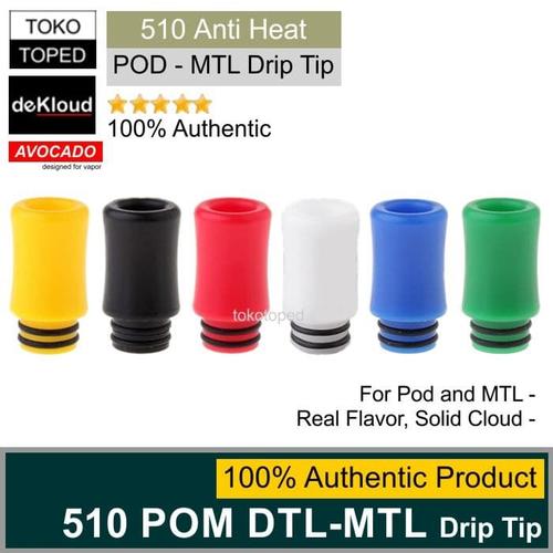 Promo AVD DTLMTL 510 Drip Tip original driptip narada alexa exceed