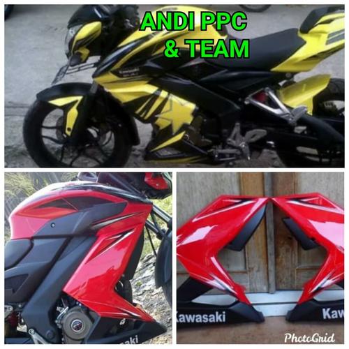 Jual half fairing Kawasaki bajaj pulsar ns200 - Kab. Karawang - andi