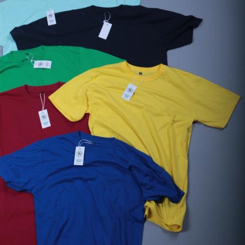 Gambar Kaos Polos Distro Baju Pria Cotton Combed 30s Premium Asli dari AlgisBandung Kota Bandung Tokopedia