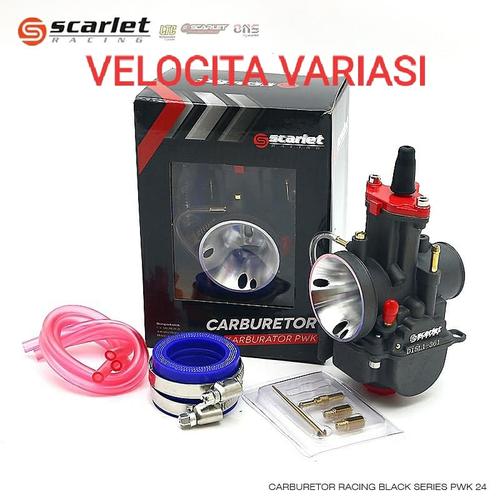 Foto Produk Karbu karburator scarlet black series PWK 26 28 Bkn ktc keihin panom - PWK 26 dari Velocita Variasi