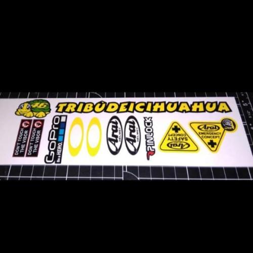 Foto Produk sticker set visor helm arai dari Sticker online