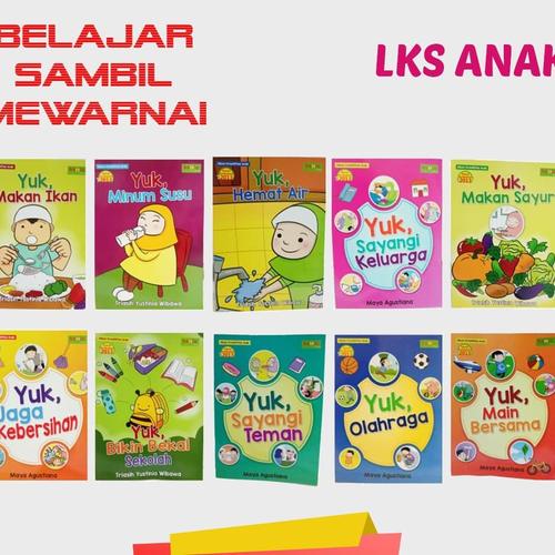 Jual Buku Bimbingan Latihan Anak Lks Tk Islam Paud Mewarnai Membaca Jakarta Timur Rumahmashadz Tokopedia