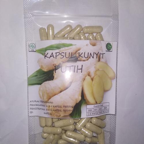 Foto Produk kapsul ekstrak kunyit/kunir putih herbal anti kanker dari Gimawi86tya