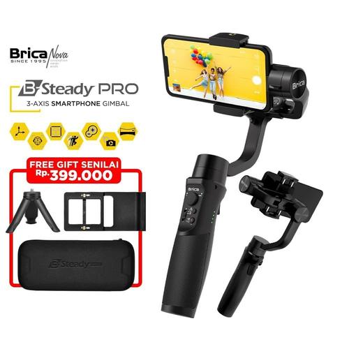 Jual BRICA BSTEADY PRO GIMBAL SMARTPHONE HP STABILIZER HP / B STEADY