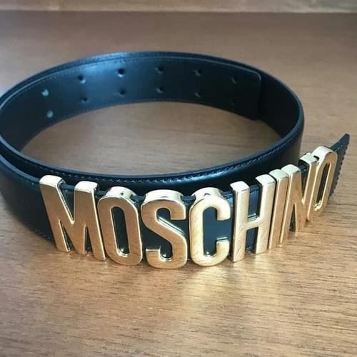 Jual moschino belt black ghw - Jakarta 