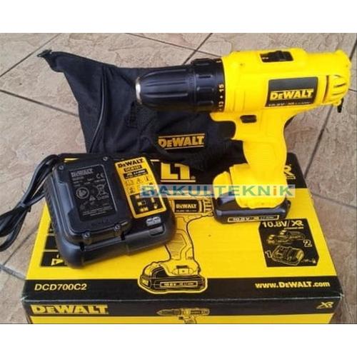 Jual mesin bor batrei dewalt DCD700 