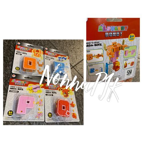 Jual Robot Alphabet Pocket Morphers Set Isi 4 Opqr Jakarta Utara Nonnapik Tokopedia