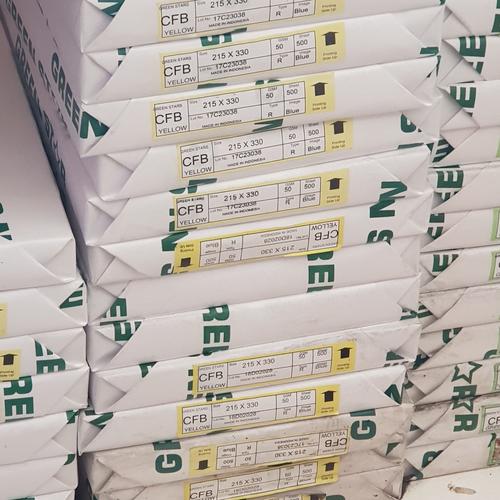 Jual Kertas NCR Middle Merah/Kuning/Biru/Hijau/Putih Ukuran F4/Folio/A4