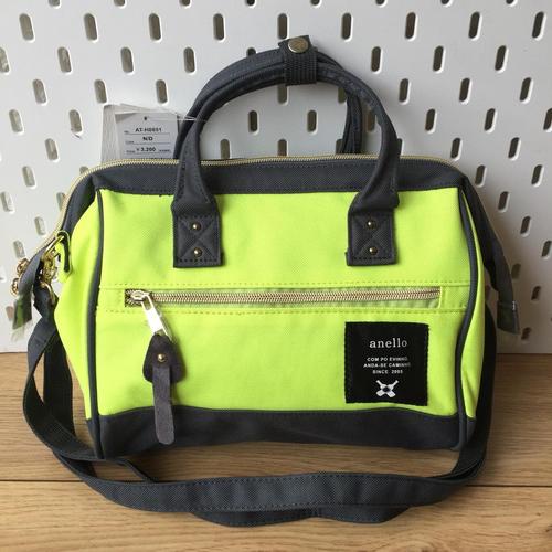 Jual Anello small sling bag neon green 