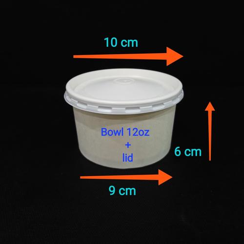 Foto Produk Paper bowl 12oz + lid. dari twees