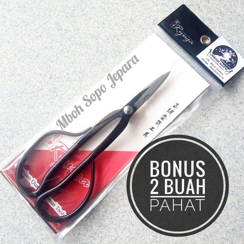 Foto Produk Alat Bonsai, Gunting Ryuga 3 in One Carbon dari Mboh Sopo