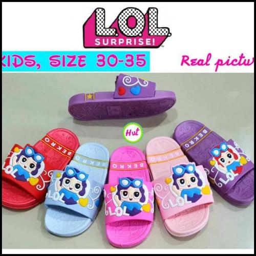 Foto Produk (size 30-35) sandal karet LOL dari tito perdana