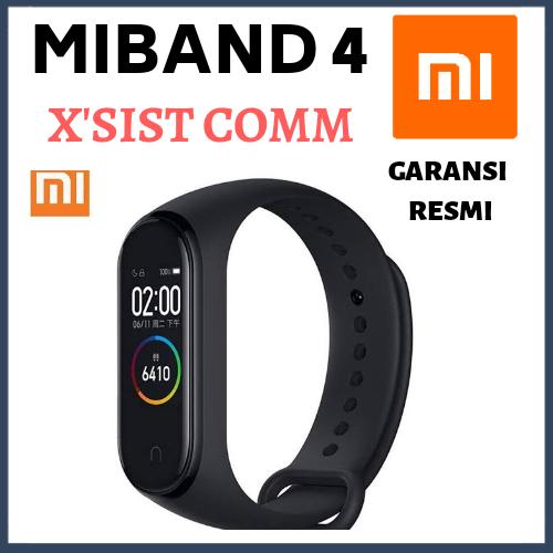 Foto Produk XIAOMI MIBAND 4 GARANSI RESMI - Hitam dari Xsistcom