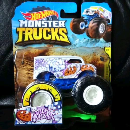 Jual Monster Trucks Hot Wheels Milk Monster truck Hotwheels - Kota ...