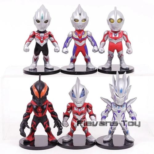Gambar ACTION FIGURE ULTRAMAN TIGA MONSTER SET 6 PCS 11-CM TOPPER MAINAN dari ToysColection undefined Tokopedia