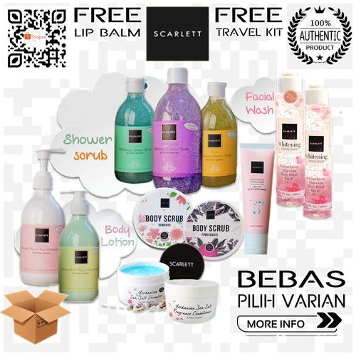 scarlett whitening brightening moisturizer