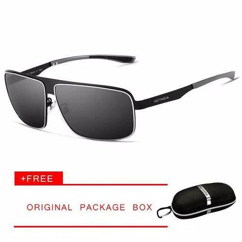 Foto Produk VEITHDIA Stainless Steel Aluminum Polarized UV400 Mens Vintage 2492 dari chobuy