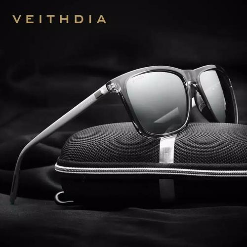 Foto Produk Veithdia Kacamata hitam anti silau ultraviolet Polarized 6108 silver - Tanpa minus dari chobuy