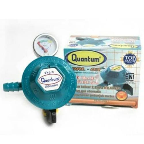 Foto Produk Regulator Kompor Gas + meter Quantum QRL 03 dari Digital Shop Solution