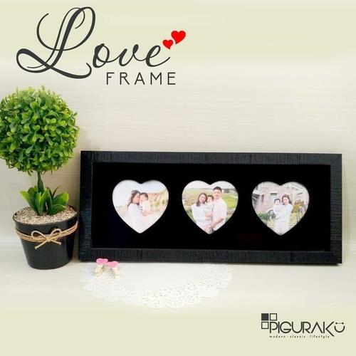 Jual Pigura Bingkai Foto Love Frame 3x4R (square) Kota Surabaya Framous Klampis Tokopedia