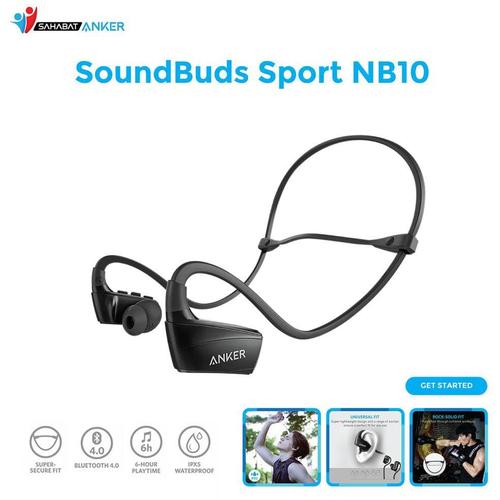 Jual ORIGINAL ANKER Earphone SoundBuds Sport NB10 - A3260 - Jakarta Selatan  - mikro Z45 | Tokopedia