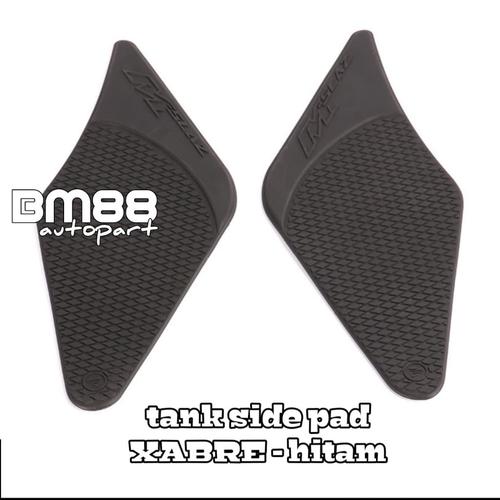 Foto Produk Tank Side Pad Yamaha XABRE Hitam - Rubber Karet Tankpad SHARK POWER dari BarokahMotor88