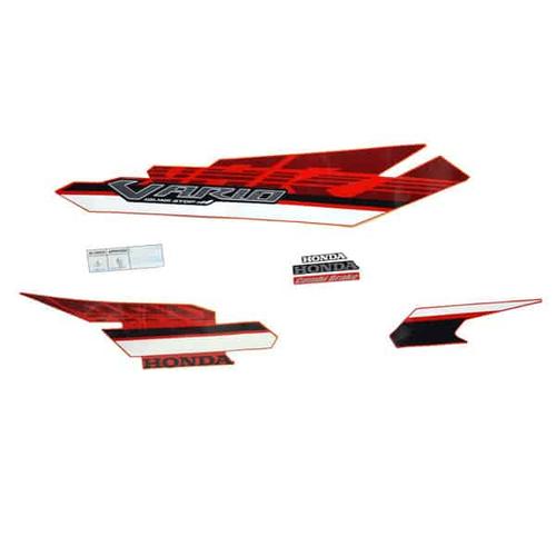 Foto Produk Stripe Set L Red White - Vario 125 eSP 871X0K60B50ZBL dari Honda Cengkareng