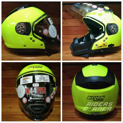 Jual Nolan N44 evo hi visibility yellow fluo - Kab. Kuningan -  daikistore0192 | Tokopedia