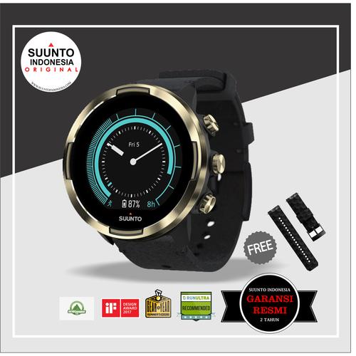 Suunto 9 g1 baro gold leather sale