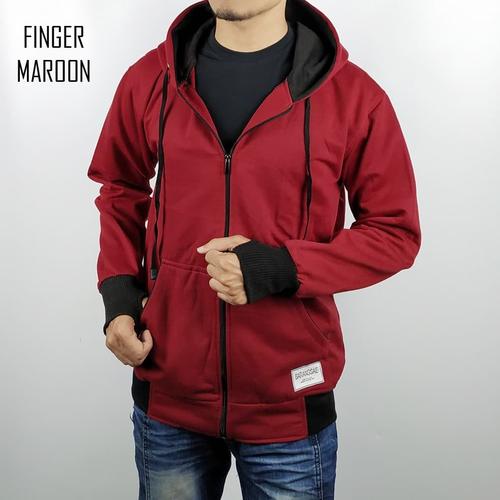 Foto Produk JAKET POLOS FINGER / HOODIE FINGER POLOS - L dari Gudang Fashion Indonesia
